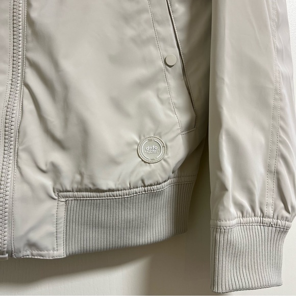 DENIM & FLOWER Men's Classic Bomber Jacket - Sand / Khaki - S - Picture 4 of 12